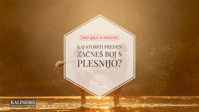 kaj storiti preden zacnes boj s plesnijo