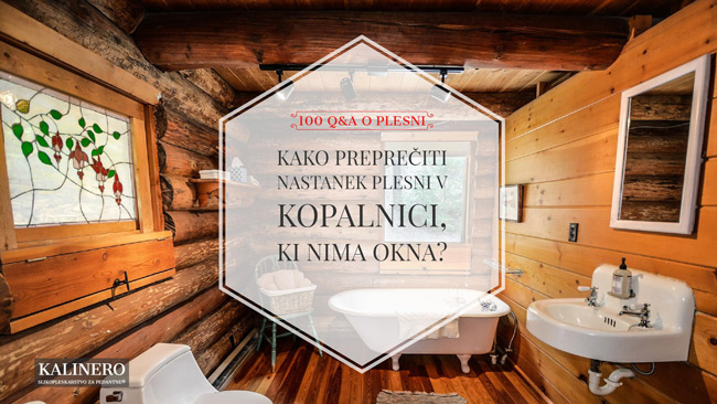 Kako prepreciti nastanek plesni v kopalnici ki nima okna