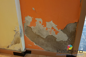 odpadanje ometa zamakanje